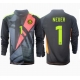Saksa Manuel Neuer #1 Maalivahti Kotipaita EM-Kisat 2024 Pitkähihainen