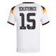 Saksa Nico Schlotterbeck #15 Kotipaita MM-kisat 2026 Lyhythihainen