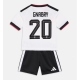 Saksa Serge Gnabry #20 Kotipaita Lapsille MM-kisat 2026 Lyhythihainen (+ Lyhyet housut)