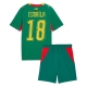 Senegal Ismaila Sarr #18 Vieraspaita Lapsille MM-kisat 2026 Lyhythihainen (+ Lyhyet housut)
