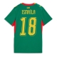 Senegal Ismaila Sarr #18 Vieraspaita Naisten MM-kisat 2026 Lyhythihainen