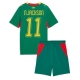 Senegal Nicolas Jackson #11 Vieraspaita Lapsille MM-kisat 2026 Lyhythihainen (+ Lyhyet housut)