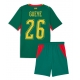Senegal Pape Gueye #26 Vieraspaita Lapsille MM-kisat 2026 Lyhythihainen (+ Lyhyet housut)