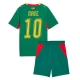 Senegal Sadio Mane #10 Vieraspaita Lapsille MM-kisat 2026 Lyhythihainen (+ Lyhyet housut)