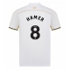 Sheffield United Gustavo Hamer #8 Vieraspaita 2025-26 Lyhythihainen