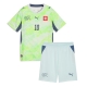 Sveitsi Granit Xhaka #10 Vieraspaita Lapsille MM-kisat 2026 Lyhythihainen (+ Lyhyet housut)