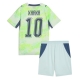 Sveitsi Granit Xhaka #10 Vieraspaita Lapsille MM-kisat 2026 Lyhythihainen (+ Lyhyet housut)