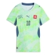 Sveitsi Granit Xhaka #10 Vieraspaita Naisten MM-kisat 2026 Lyhythihainen