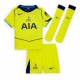Tottenham Hotspur Brennan Johnson #22 Kolmaspaita Lapsille 2025-26 Lyhythihainen (+ Lyhyet housut)