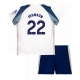 Tottenham Hotspur Brennan Johnson #22 Kotipaita Lapsille 2025-26 Lyhythihainen (+ Lyhyet housut)