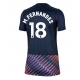 Tottenham Hotspur Mateus Fernandes #18 Vieraspaita Naisten 2026-27 Lyhythihainen