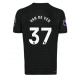 Tottenham Hotspur Micky van de Ven #37 Vieraspaita 2025-26 Lyhythihainen
