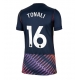 Tottenham Hotspur Sandro Tonali #16 Vieraspaita Naisten 2026-27 Lyhythihainen