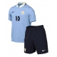 Uruguay Giorgian de Arrascaeta #10 Kotipaita Lapsille MM-kisat 2026 Lyhythihainen (+ Lyhyet housut)
