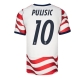 Yhdysvallat Christian Pulisic #10 Kotipaita MM-kisat 2026 Lyhythihainen
