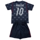 Yhdysvallat Christian Pulisic #10 Vieraspaita Lapsille MM-kisat 2026 Lyhythihainen (+ Lyhyet housut)