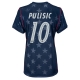 Yhdysvallat Christian Pulisic #10 Vieraspaita Naisten MM-kisat 2026 Lyhythihainen
