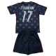 Yhdysvallat Malik Tillman #17 Vieraspaita Lapsille MM-kisat 2026 Lyhythihainen (+ Lyhyet housut)