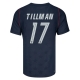 Yhdysvallat Malik Tillman #17 Vieraspaita MM-kisat 2026 Lyhythihainen