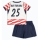 Yhdysvallat Patrick Agyemang #25 Kotipaita Lapsille MM-kisat 2026 Lyhythihainen (+ Lyhyet housut)