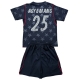 Yhdysvallat Patrick Agyemang #25 Vieraspaita Lapsille MM-kisat 2026 Lyhythihainen (+ Lyhyet housut)