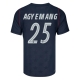 Yhdysvallat Patrick Agyemang #25 Vieraspaita MM-kisat 2026 Lyhythihainen