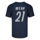 Yhdysvallat Timothy Weah #21 Vieraspaita MM-kisat 2026 Lyhythihainen