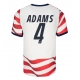 Yhdysvallat Tyler Adams #4 Kotipaita MM-kisat 2026 Lyhythihainen