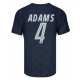 Yhdysvallat Tyler Adams #4 Vieraspaita MM-kisat 2026 Lyhythihainen